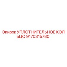 9170315780 УПЛОТНИТЕЛЬНОЕ КОЛЬЦО Epiroc