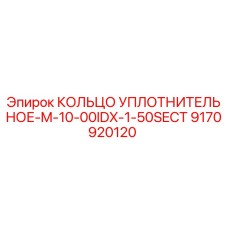 9170920120 КОЛЬЦО УПЛОТНИТЕЛЬНОЕ-M-10-00IDX-1-50SECT Epiroc