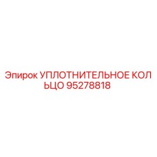 95278818 УПЛОТНИТЕЛЬНОЕ КОЛЬЦО Epiroc