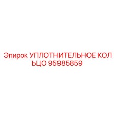 95985859 УПЛОТНИТЕЛЬНОЕ КОЛЬЦО Epiroc