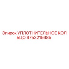 9753215685 УПЛОТНИТЕЛЬНОЕ КОЛЬЦО Epiroc