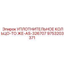 9753203371 УПЛОТНИТЕЛЬНОЕ КОЛЬЦО-ТО ЖЕ-AS-326707 Epiroc