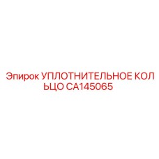 CA145065 УПЛОТНИТЕЛЬНОЕ КОЛЬЦО Epiroc