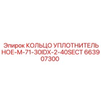 663907300 КОЛЬЦО УПЛОТНИТЕЛЬНОЕ-M-71-30IDX-2-40SECT Epiroc