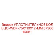 5730016681 УПЛОТНИТЕЛЬНОЕ КОЛЬЦО-WDR-75X110X12-MM Epiroc
