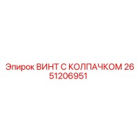 2651206951 ВИНТ С КОЛПАЧКОМ Epiroc