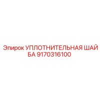 9170316100 УПЛОТНИТЕЛЬНАЯ ШАЙБА Epiroc