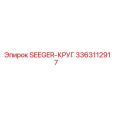 3363112917 SEEGER-КРУГ Epiroc