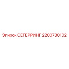 2200730102 СЕГЕРРИНГ Epiroc