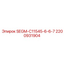 2200931904 SEGM-C11545-6-6-7 Epiroc