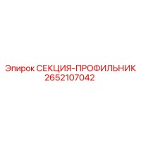 2652107042 СЕКЦИЯ-ПРОФИЛЬНИК Epiroc