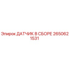 2650621531 Sensor Assembly Epiroc