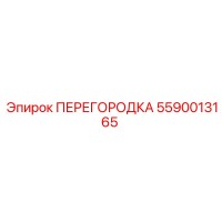 5590013165 ПЕРЕГОРОДКА Epiroc