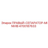 4700187633 ПРАВЫЙ-СЕПАРАТОР-MINIVIB | Epiroc