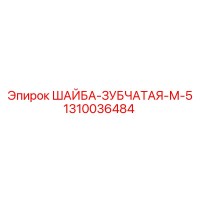 1310036484 ШАЙБА-ЗУБЧАТАЯ-М-5 Epiroc