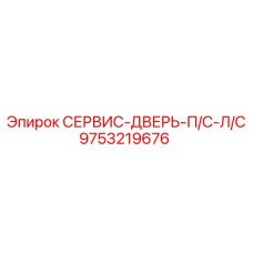 9753219676 СЕРВИС-ДВЕРЬ-П/С-Л/С Epiroc