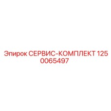 1250065497 СЕРВИС-КОМПЛЕКТ Epiroc