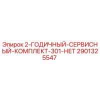 2901325547 - 2-ГОДИЧНЫЙ-СЕРВИСНЫЙ-КОМПЛЕКТ-301-НЕТ - Epiroc