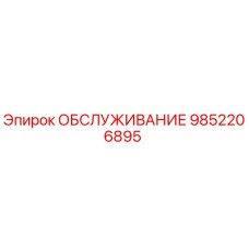 9852206895 ОБСЛУЖИВАНИЕ Epiroc