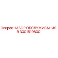 3001519800 НАБОР ОБСЛУЖИВАНИЯ B (Epiroc)