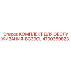 4700369823 КОМПЛЕКТ ДЛЯ ОБСЛУЖИВАНИЯ-BG39GL Epiroc