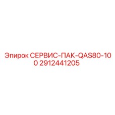 2912441205 СЕРВИС-ПАК-QAS80-100 Epiroc