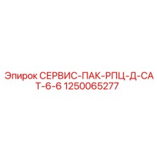 1250065277 СЕРВИС-ПАК-РПЦ-Д-CAT-6-6 Epiroc