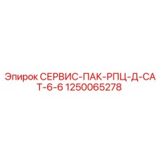 1250065278 СЕРВИС-ПАК-РПЦ-Д-CAT-6-6 Epiroc
