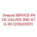 2236200511 SERVICE-PACK-VALVES-2ND-STG-90 - Epiroc