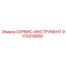 9170319950 СЕРВИС-ИНСТРУМЕНТ Epiroc