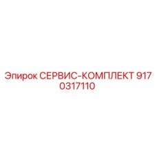 9170317110 СЕРВИС-КОМПЛЕКТ Epiroc