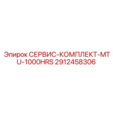 2912458306 СЕРВИС-КОМПЛЕКТ-MTU-1000HRS Epiroc