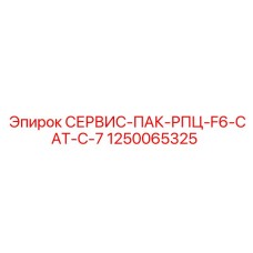 1250065325 СЕРВИС-ПАК-РПЦ-F6-CAT-C-7 Epiroc
