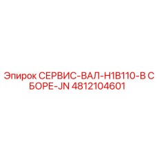 4812104601 СЕРВИС-ВАЛ-H1B110-В СБОРЕ-JN Epiroc