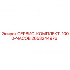 Профессиональный набор ТО Epiroc 2653244976 для 1000 часов работы