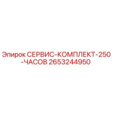 2653244950 СЕРВИС-КОМПЛЕКТ-250-ЧАСОВ Epiroc