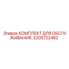 2205722482 КОМПЛЕКТ ДЛЯ ОБСЛУЖИВАНИЯ Epiroc