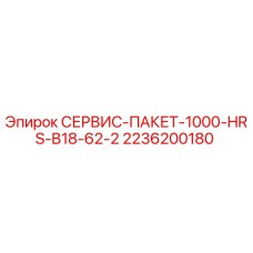 2236200180 СЕРВИС-ПАКЕТ-1000-HRS-B18-62-2 Epiroc