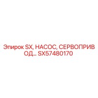 SX57480170 Насос сервопривода Epiroc