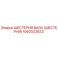 1092022823 ШЕСТЕРНЯ ВАЛА (ШЕСТЕРНЯ) Epiroc