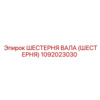 1092023030 ШЕСТЕРНЯ ВАЛА (ШЕСТЕРНЯ) Epiroc