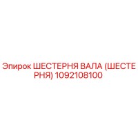 1092108100 ШЕСТЕРНЯ ВАЛА (ШЕСТЕРНЯ) Epiroc