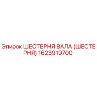 1623919700 ШЕСТЕРНЯ ВАЛА (ШЕСТЕРНЯ) Epiroc