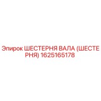 1625165178 ШЕСТЕРНЯ ВАЛА (ШЕСТЕРНЯ) Epiroc