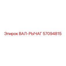 57094815 ВАЛ-РЫЧАГ Epiroc