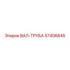 57406845 ВАЛ-ТРУБА Эпирок