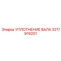 3217919201 УПЛОТНЕНИЕ ВАЛА Epiroc