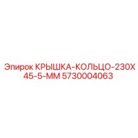 5730004063 КРЫШКА-КОЛЬЦО-230X45-5-MM Epiroc