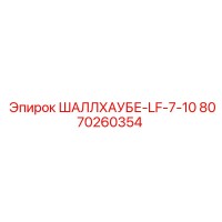 8070260354 ШАЛЛХАУБЕ-LF-7-10 Epiroc
