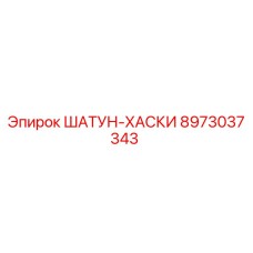 8973037343 ШАТУН-ХАСКИ Epiroc